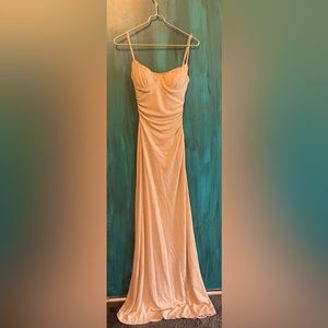 Gold Sparkly Formal Dress